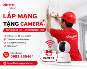 Lắp WiFi Viettel Huế tốc độ cao, đường truyền ổn định
