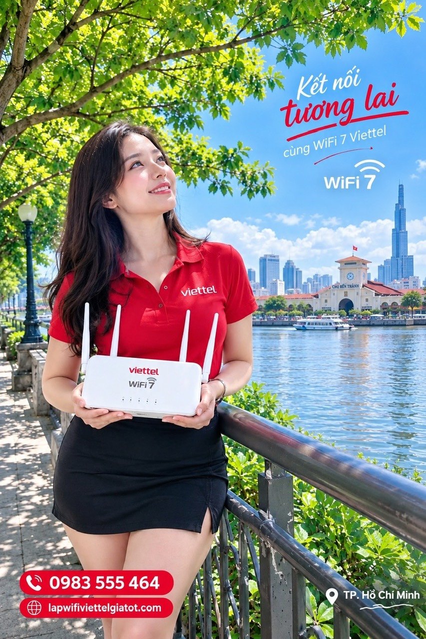 GigaPro2 Viettel TP Hồ Chí Minh WiFi 7 tốc độ 2000Mbps